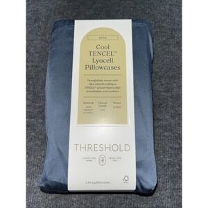 Threshold Cool Tencel Lyocell Pillowcases‎ two graphite king pillowcases